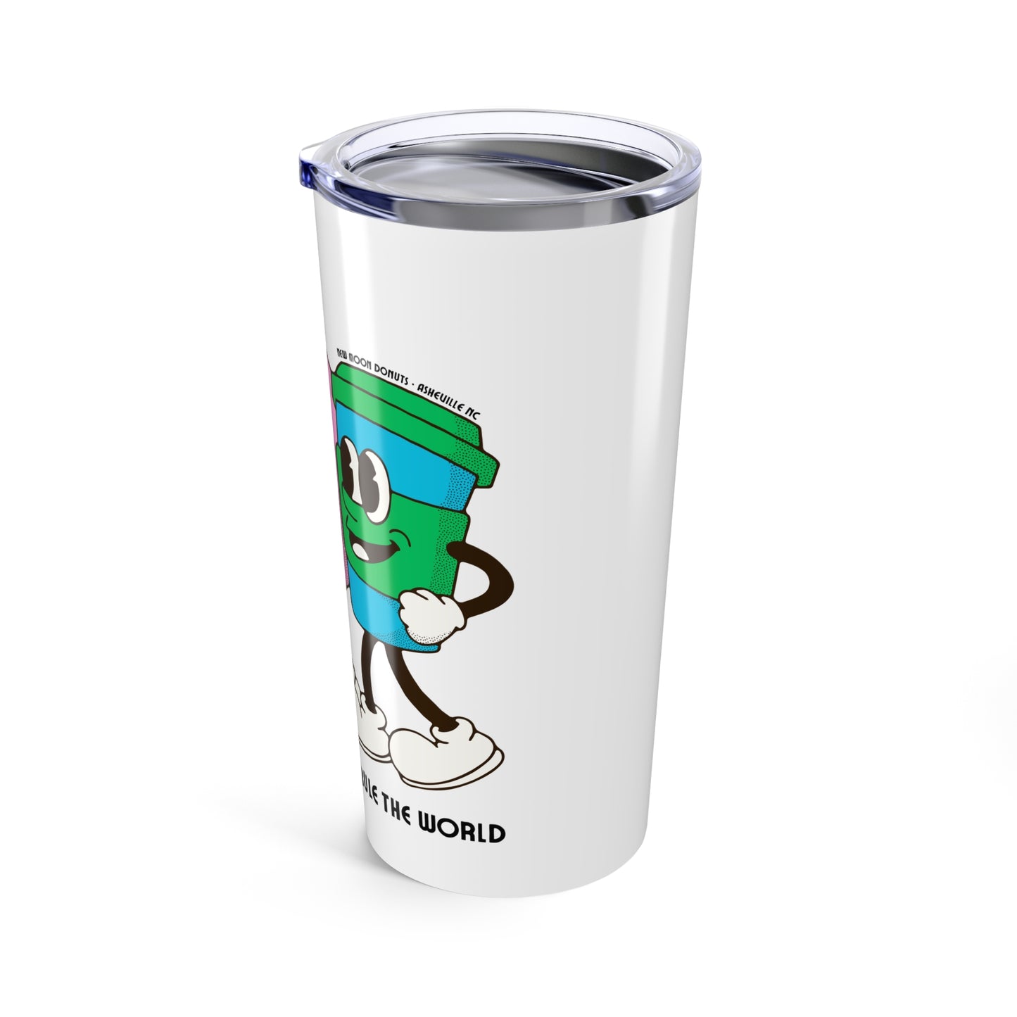 Caffiene & Carbs Run the World Tumbler 20oz