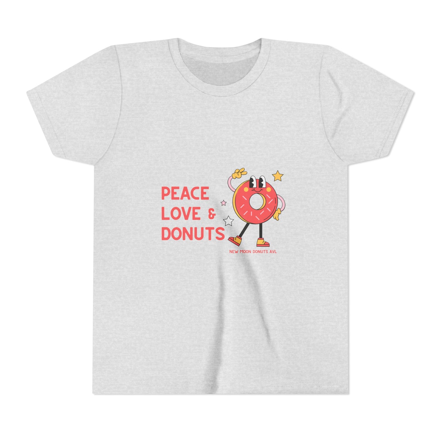 Peace, Love, & Donuts Kids Tee