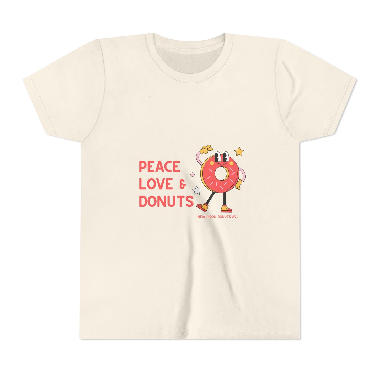Peace, Love, & Donuts Kids Tee