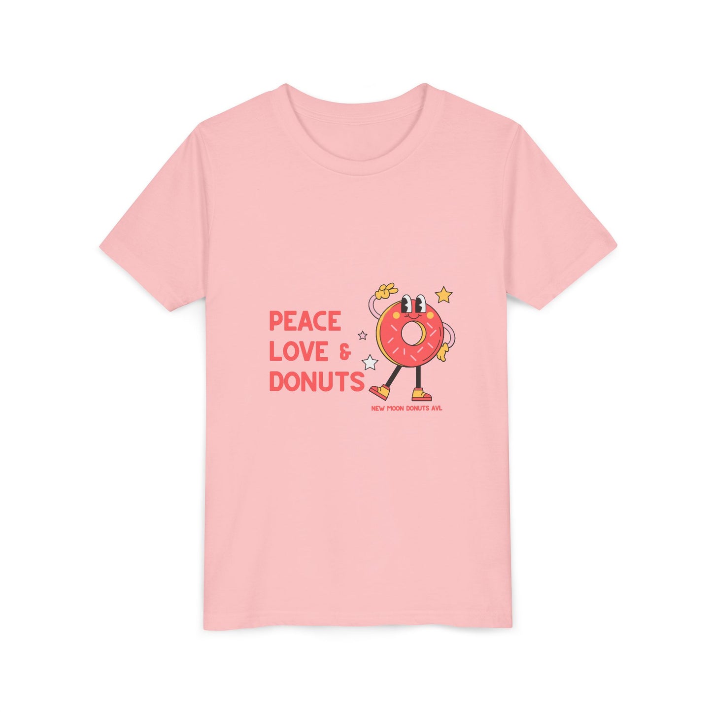 Peace, Love, & Donuts Kids Tee