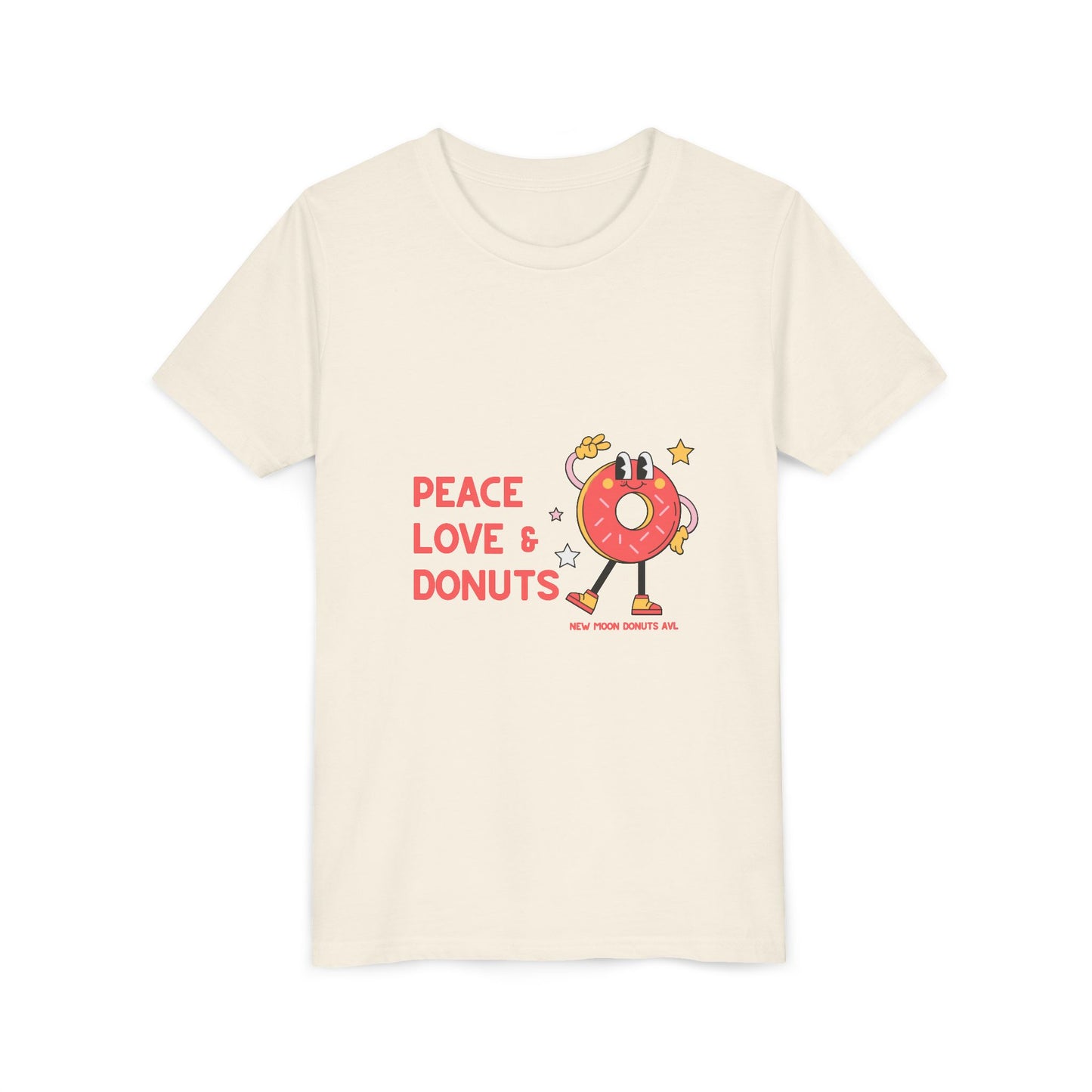 Peace, Love, & Donuts Kids Tee