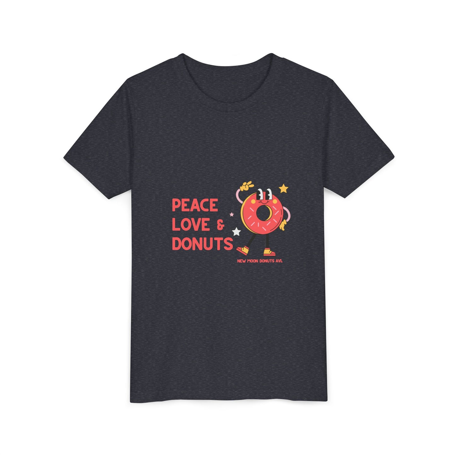 Peace, Love, & Donuts Kids Tee