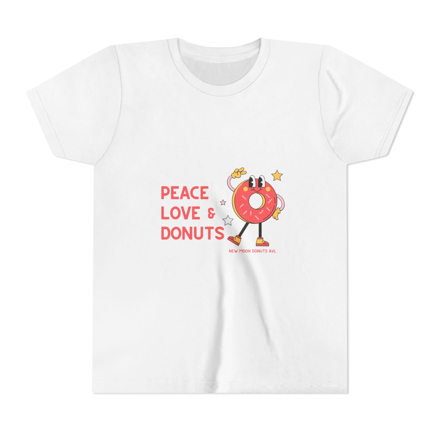 Peace, Love, & Donuts Kids Tee