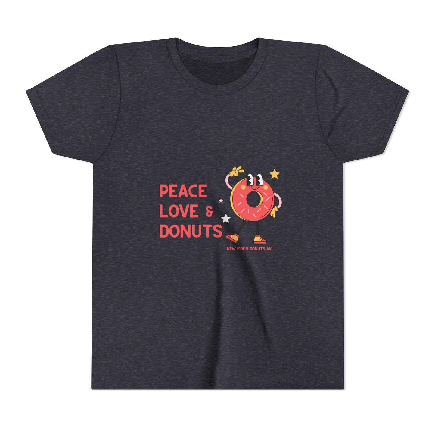 Peace, Love, & Donuts Kids Tee