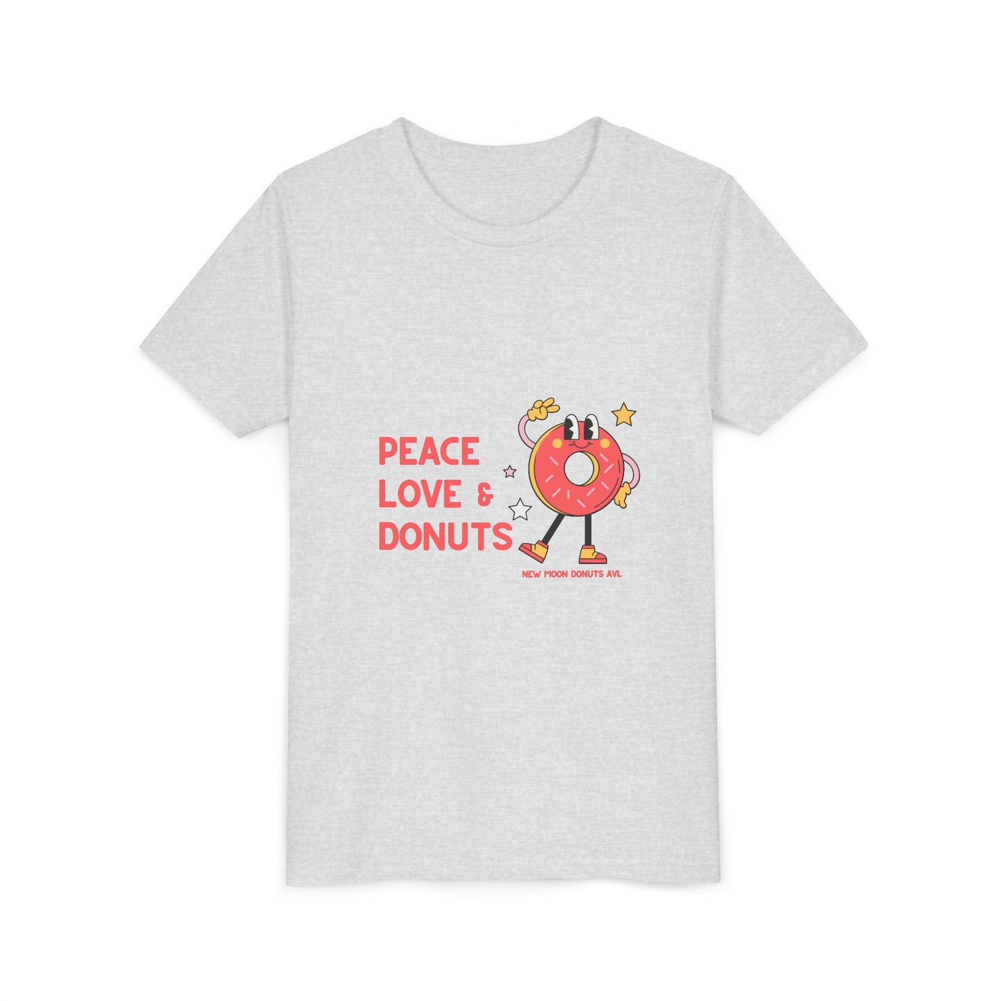Peace, Love, & Donuts Kids Tee