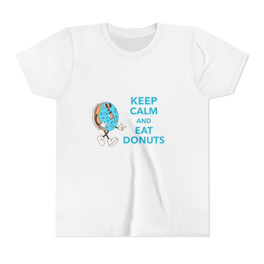 Keep Calm & Eat Donuts Kids Tee
