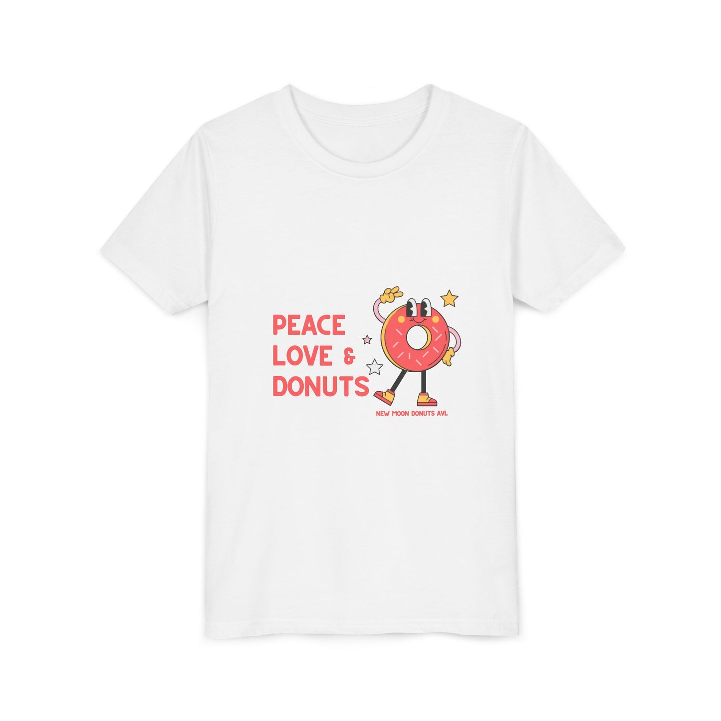 Peace, Love, & Donuts Kids Tee